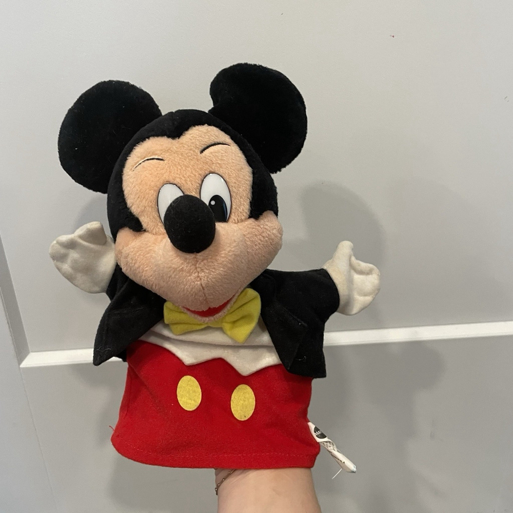 1993 Disney Mickey Mouse Plush Hand Puppet